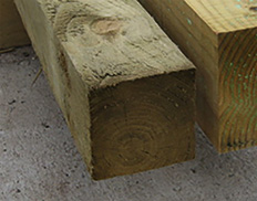 Wooden Posts (3x3)
