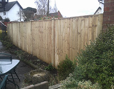 Vertilap Wooden Fence