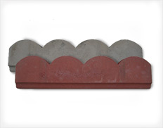 Scalloped